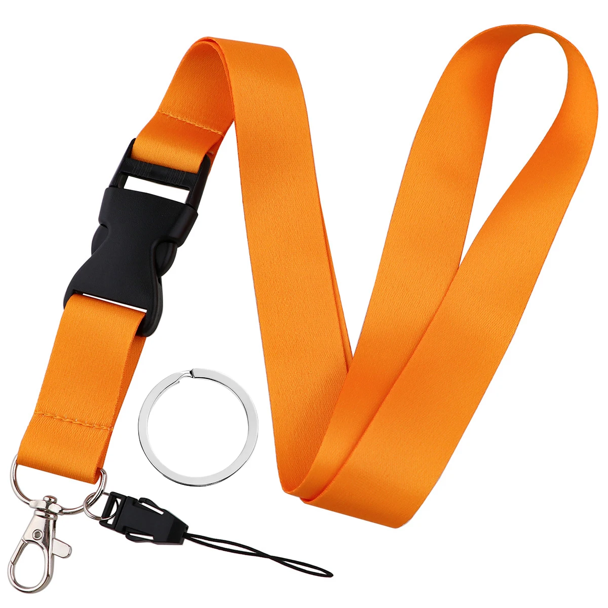 Fashion Mobile Phone Lanyard Pure Color Neck Strap Credencial Teacher Lanyard For Keys Id Card Holder Pass Key Ring Accessories Image 9
