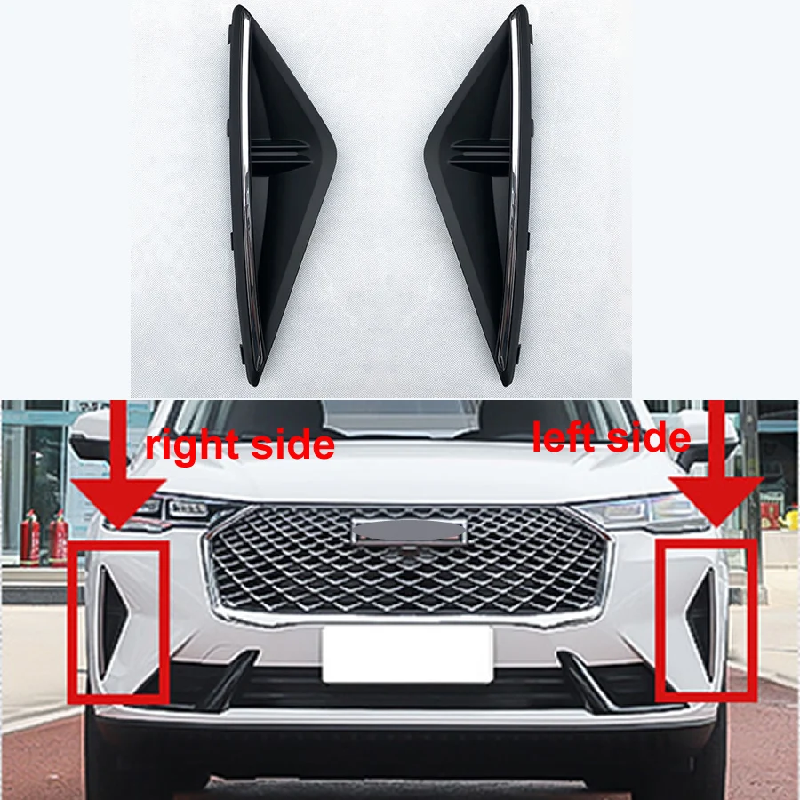 

Противотуманная фара на передний бампер для Great Wall Haval H6 3-го поколения 2021 обшивка для противотуманной фары рамка противотуманной фары задняя крышка без отверстия 1 шт.