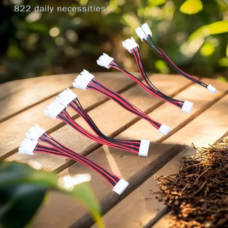 convenientXH2.54MM Y-스플리터 케이블 남성-2 여성 커넥터 26AWG 전원 연장 코드 2/3/4/5/6 핀 스플리터 케이블 어댑터