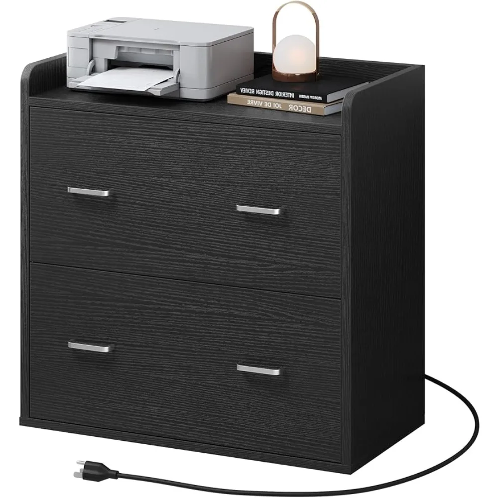 File Cabinet With Charging Station Filing Cabinets Large Lateral Filing Cabinet for Home Office Black Freight Free Furniture mini vacuum cleaner usb charging with clean brush for home office table sweeper school supplies protable desk dust vacuums