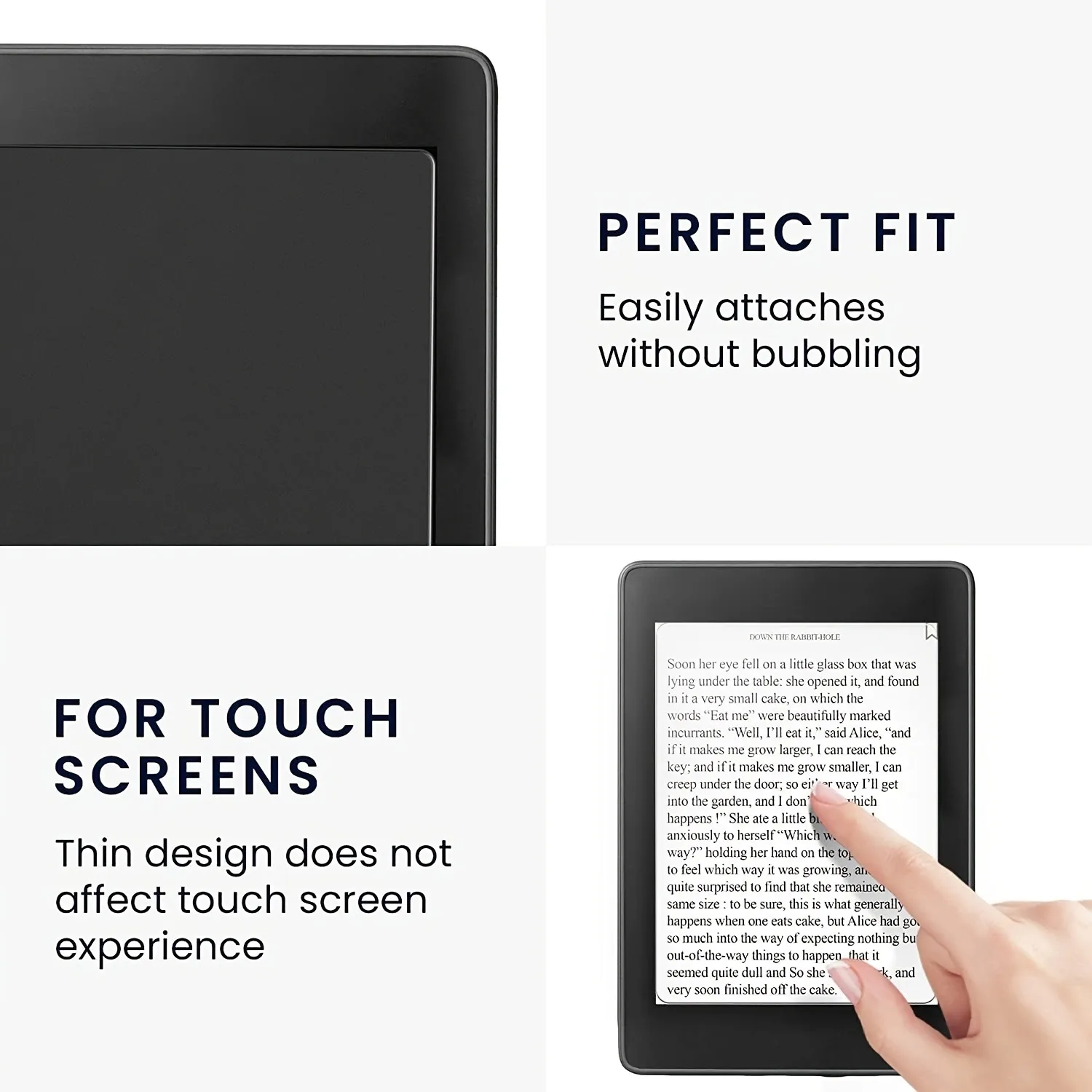 Premium 6-Inch HD Tablet Tempered Glass Screen Protector - Full Cover Protective Film, 9H Hardness