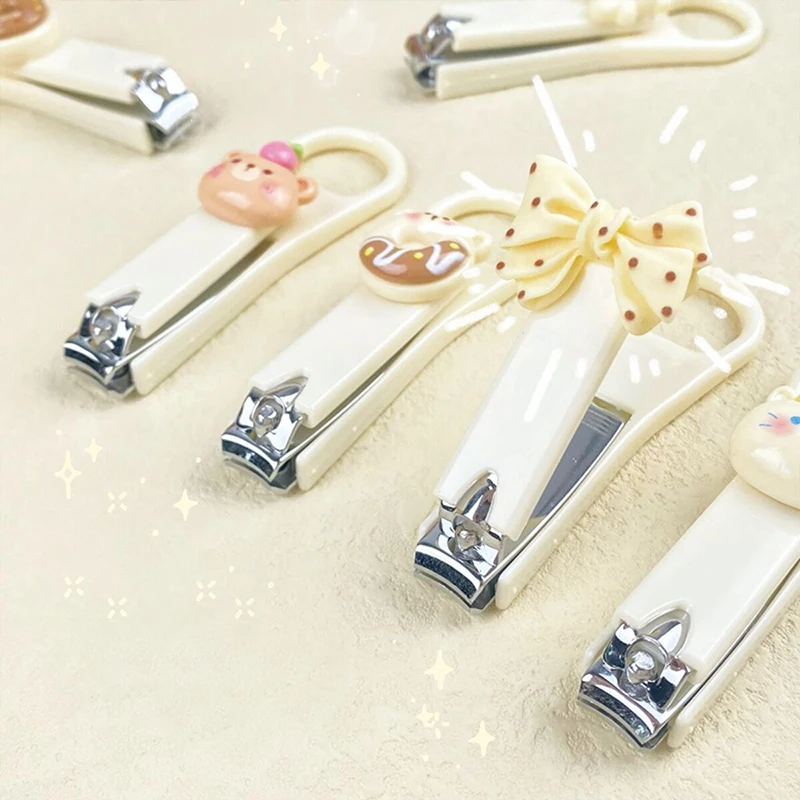 Cute Cartoon Nail Clippers Convenient Portable Student Home Nail Clippers Stainless Steel Manicure Tools
