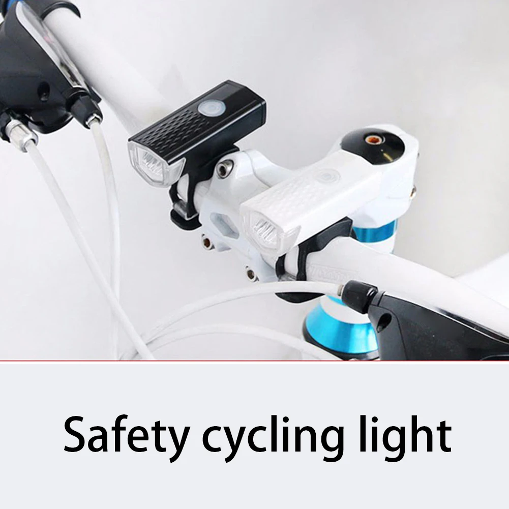 Bicycle Front & Rear Light Set High Brightness Bicycle Light IPX4 Waterproof Bike Safety Lamp Multi Light Modes for Night Riding