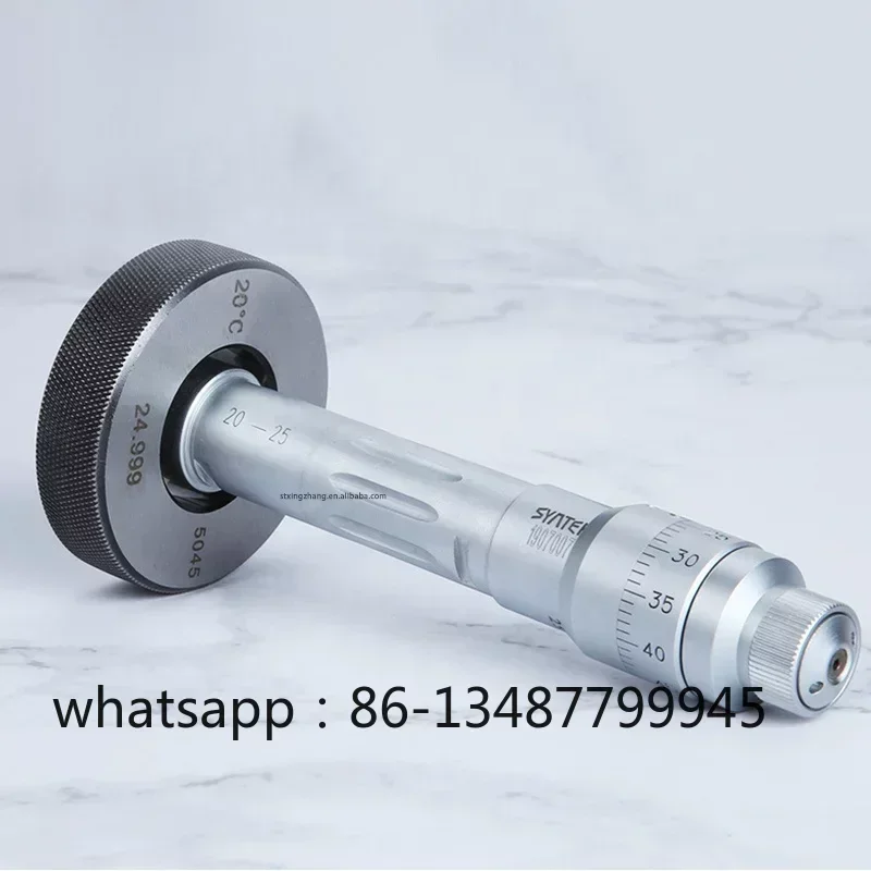 Three Claw Inside Diameter Micrometer Three Point Internal Measuring Tool Device High Precision Gripping Inner Hole 0.001mm