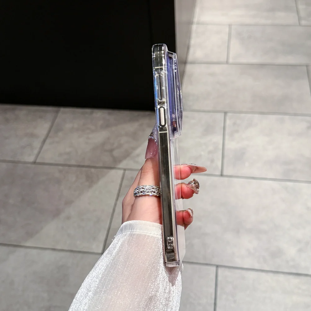 Luxury Transparent Ultra Slim Shockproof Phone Case
