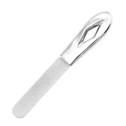 Stainless Steel Dental Correction Tooth Grinding File with Frosted Surface (Silver)