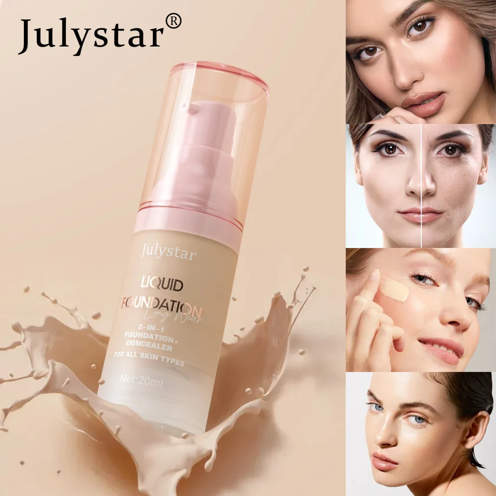 كريم أساس خافي عيوب البشرة من جوليستار، كريم أساس مرطب غير مكياج يدوم طويلاً