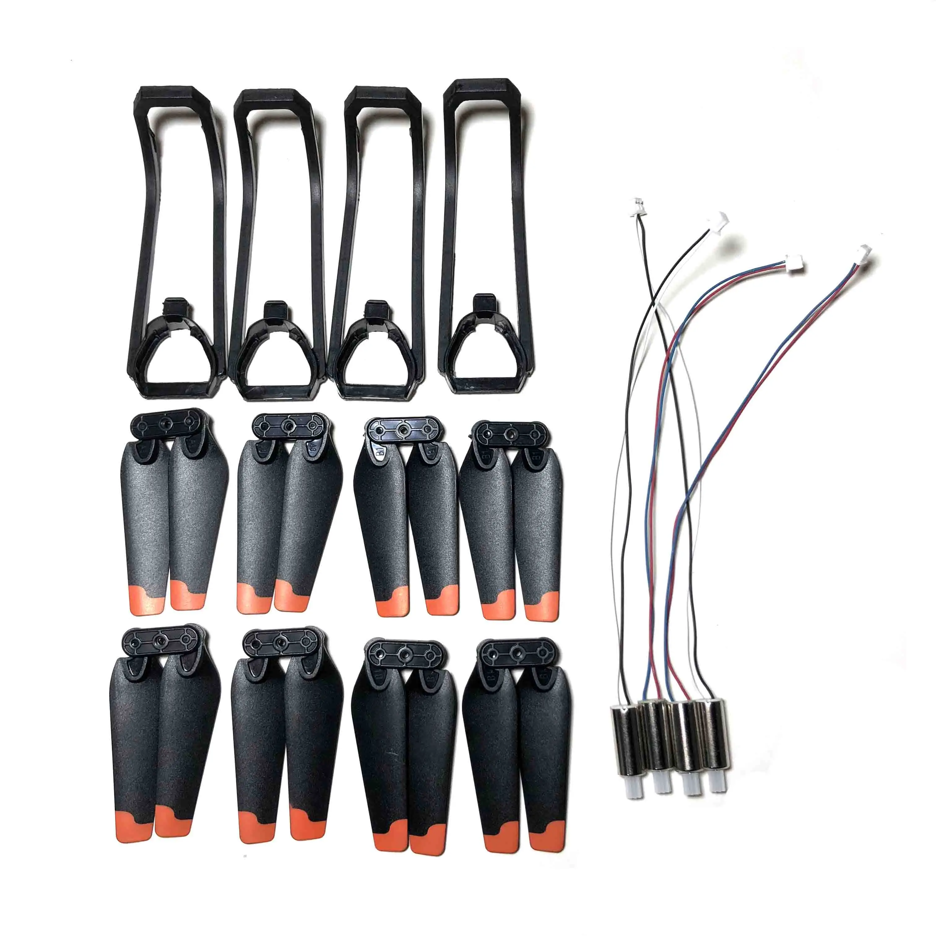K9 PRO Drone Propeller Replacement Kit - 8PCS Blades With Protective Frame
