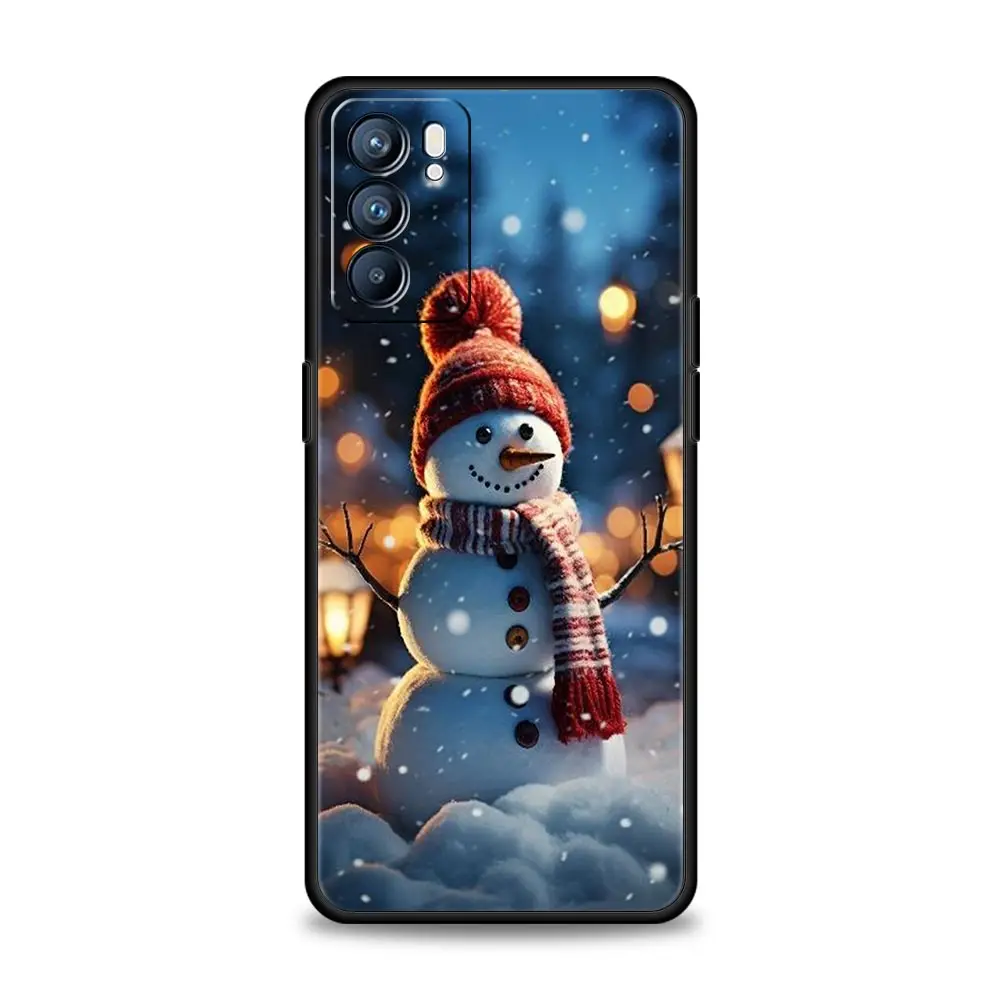 Festive Christmas Graphic Printed Phone Case Cover