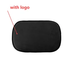 Deluxe Fur Anti - Slip Car Armrest Box Protective Cover (Black  DS)