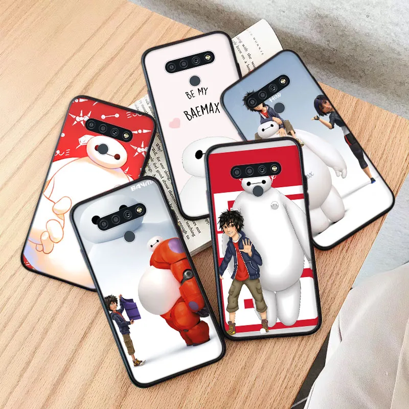 Custodia Nera Per Iphone 5 5S Se 6 6S 7 8 Mini 12 11 Pro Xr Max Big Hero 6