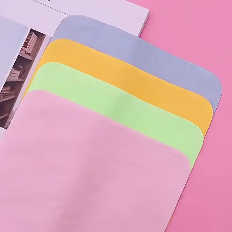1/8개 무작위 렌즈 청소용 천 ? 안경, 카메라, 휴대폰 및 태블릿 화면, 피아노, 보석류, 다용도용