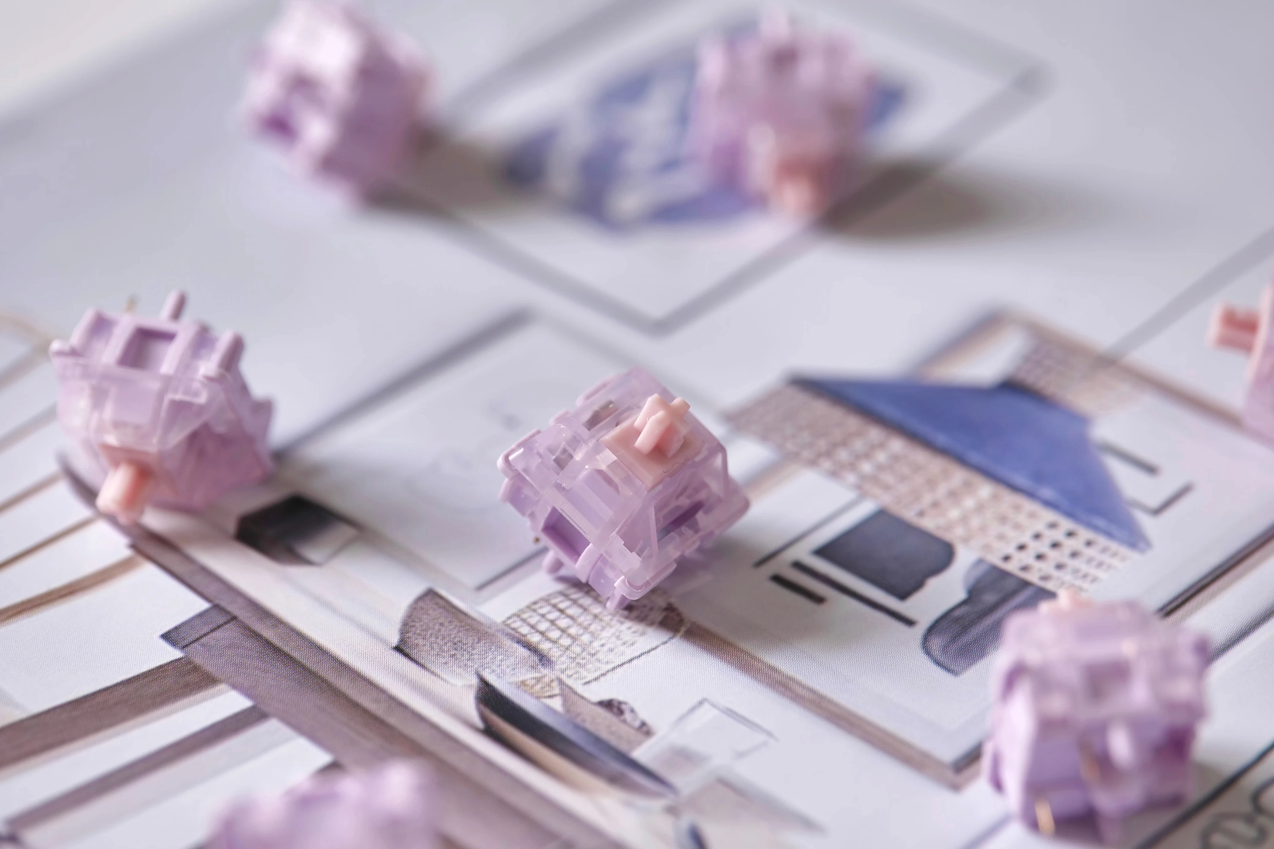 keysu linéaires lapin pour clavier lubrifiés en usine