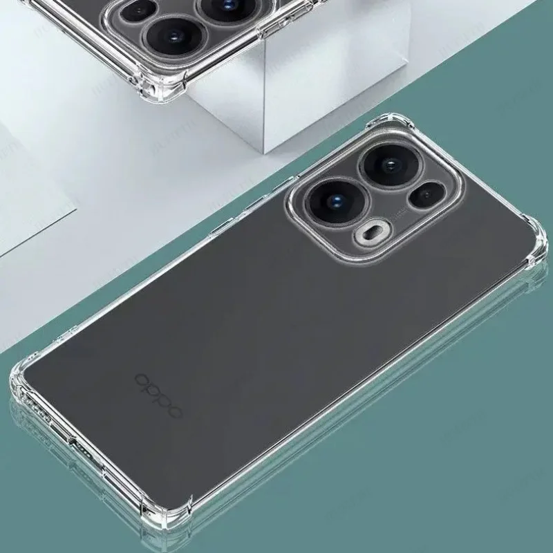 Shockproof Transparent TPU Protective Phone Case