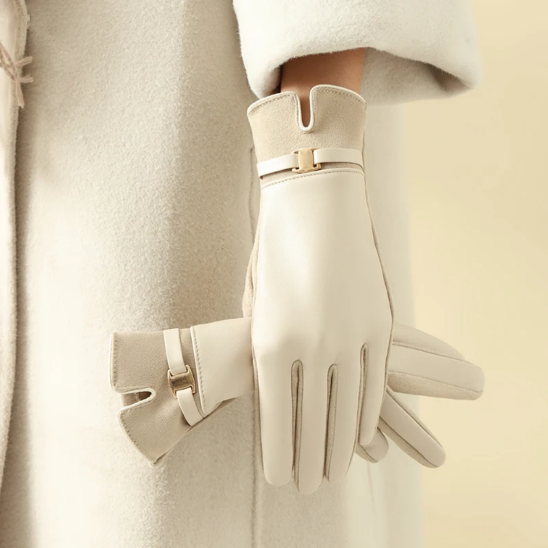Guanti Invernali Donna Touch Screen – Caldi, Antivento, Unica Taglia – Perfetti Per Guida E Tutti I Giorni