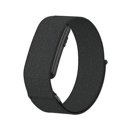 Lightweight Adjustable Nylon Loop Strap - Wristband (Black)