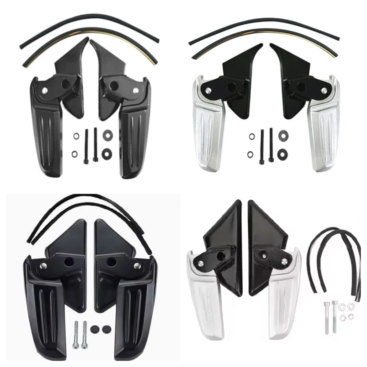 Pedane Pedali pieghevoli para motocicleta, accessorio modificato para Piaggio, Vespa Spring Primavera LX LXV 150 125