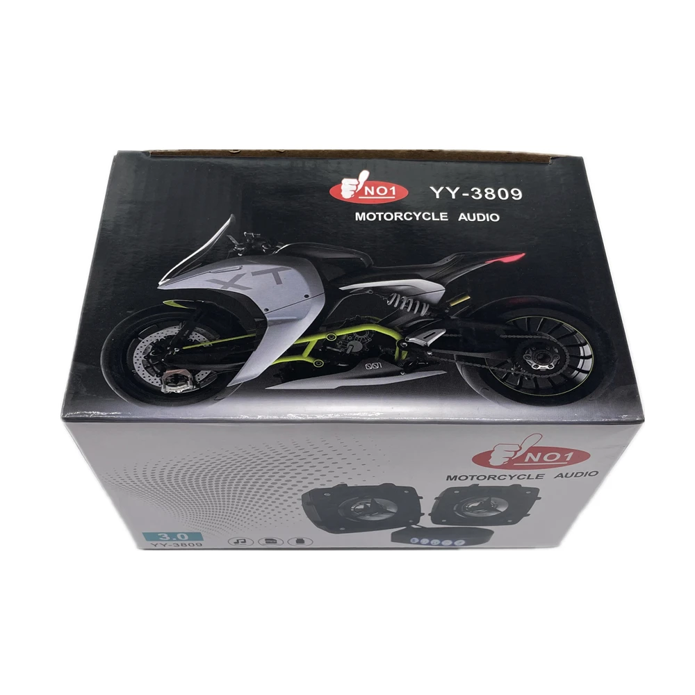 Motorcycle Horns Handle Switch Audio Support FM Radio Bluetooth TF Card Playback USB Mobile Phone Charging Waterproof motorcycle speaker