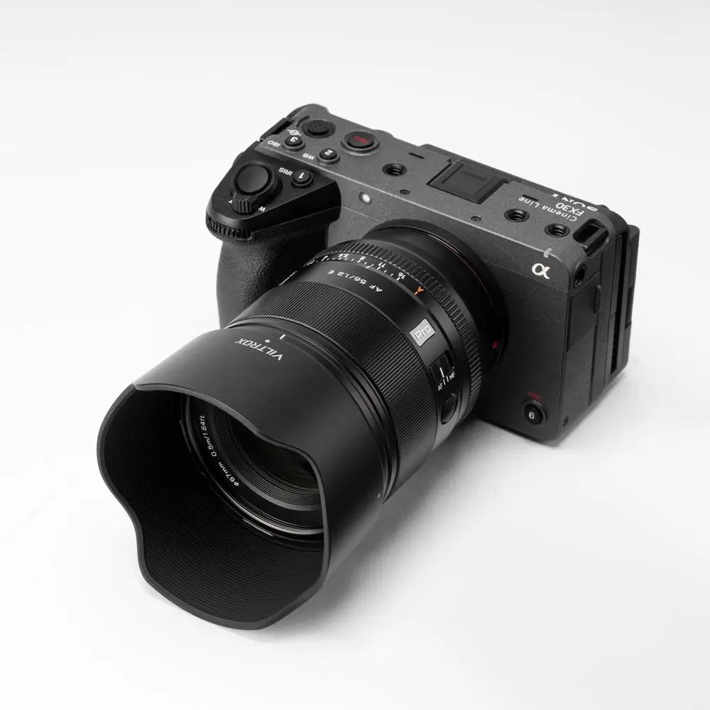 56mm F1.2 Pro APS-C Lens Autofocus Large Aperture Prime Lens for Sony E-Mount ZV