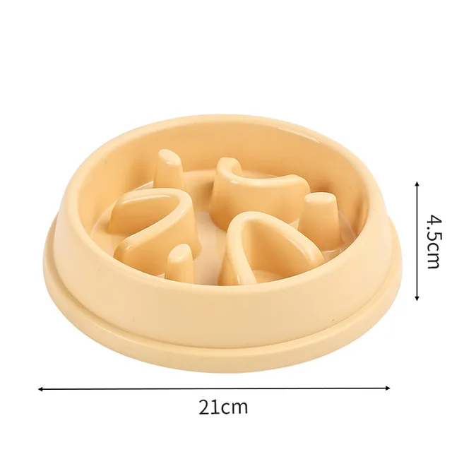 Plastic Slow Feeder Dog Bowl 6