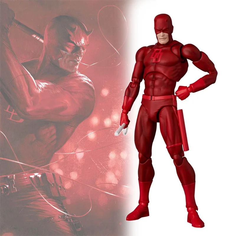 

Pre-sale Medicom Toy Mafex Marvel Daredevil Action Figure Comics Version Matt Murdock Figurine Model Collectible Juguetes Gift