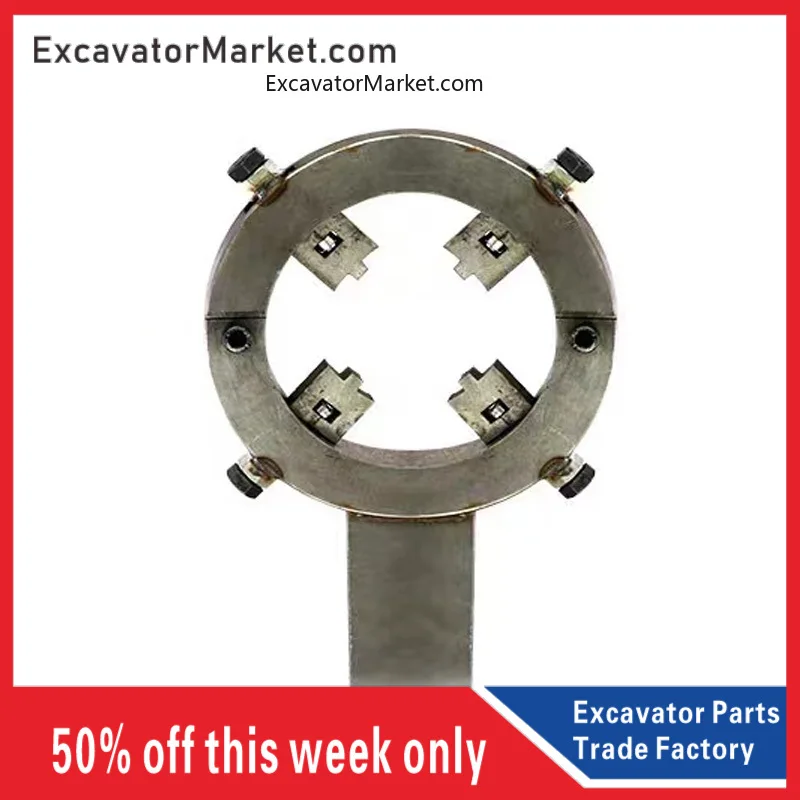 

For Komatsu excavator cylinder head cover disassembly medium wrench cylinder head cover disassembly tool three jaw wrench