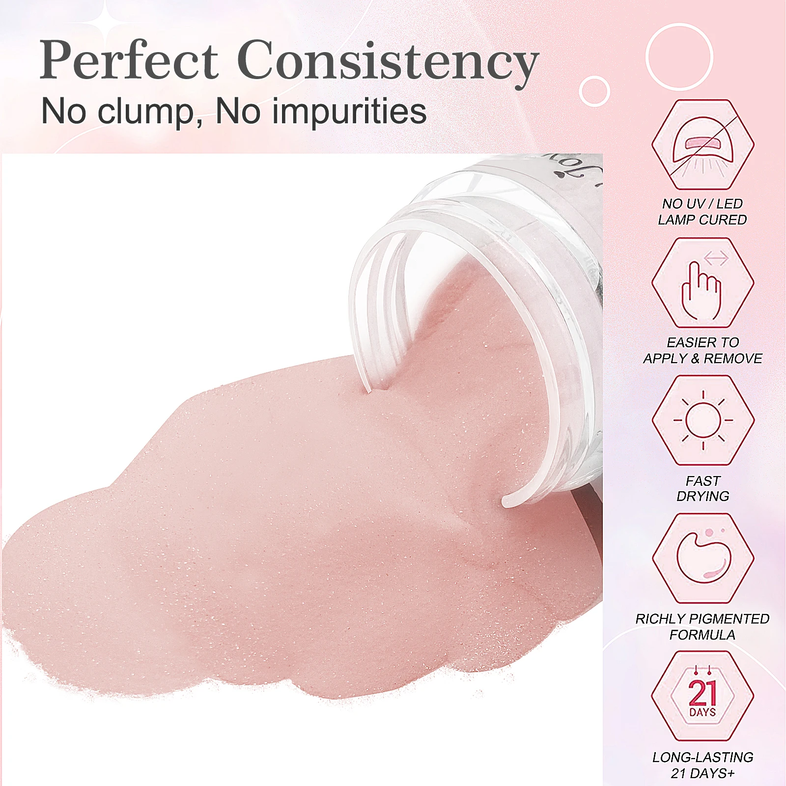 28g/Box Acrylic Powder Professional White Clear Red Nude Acrylic Nail French Manicure Powder for Acrylic Nail Extension 2