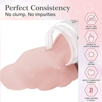 28g/Box Acrylic Powder Professional White Clear Red Nude Acrylic Nail French Manicure Powder for Acrylic Nail Extension 2