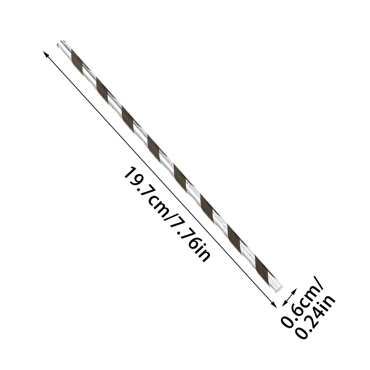 Disposable Paper Straws Eco Friendly Multicolor Drinking Juice Straws for Kid Birthday Wedding Party Decoration