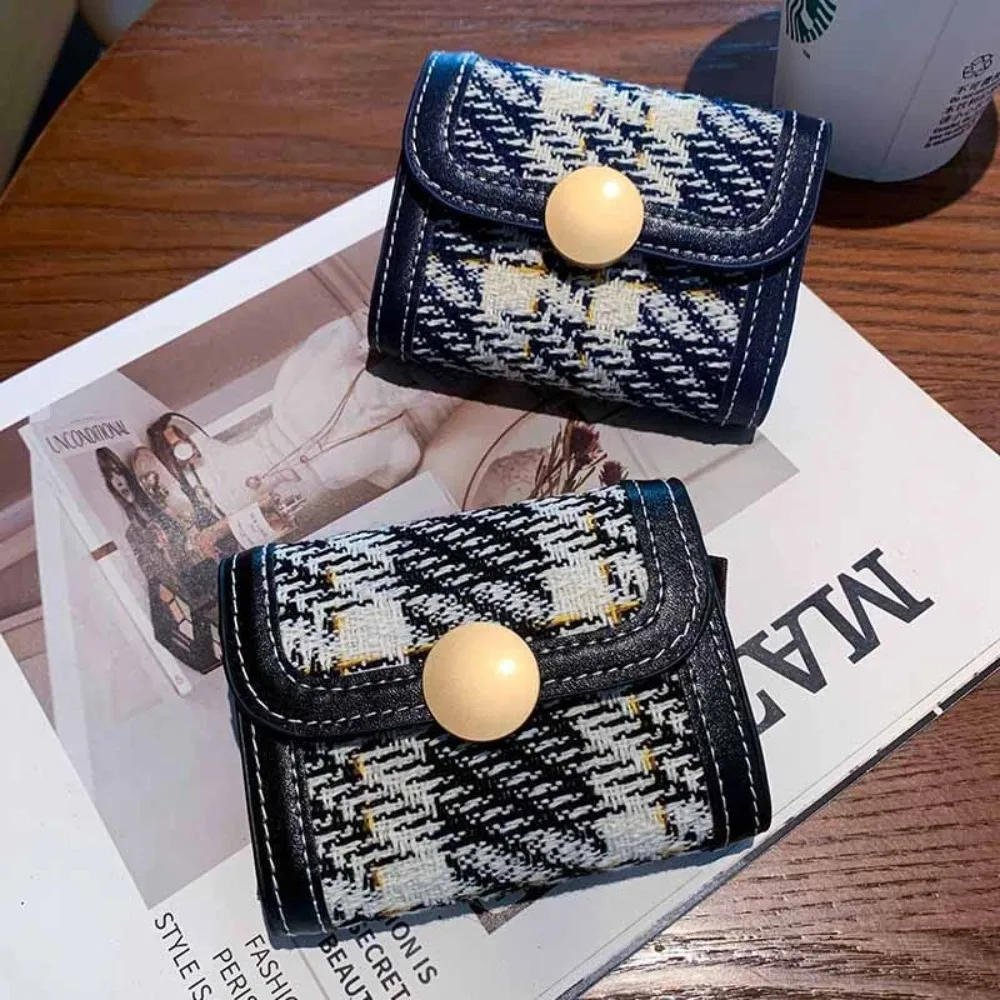 New Fashion Women's Wallet Short Coin Purse Trend Coin Clip Bag Female Elegant Multifunctional Card Bag