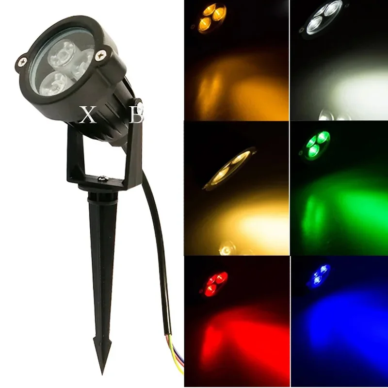 Waterproof spike Landscape led Lawn light 3W 6W, lawn lamp,garden lighting