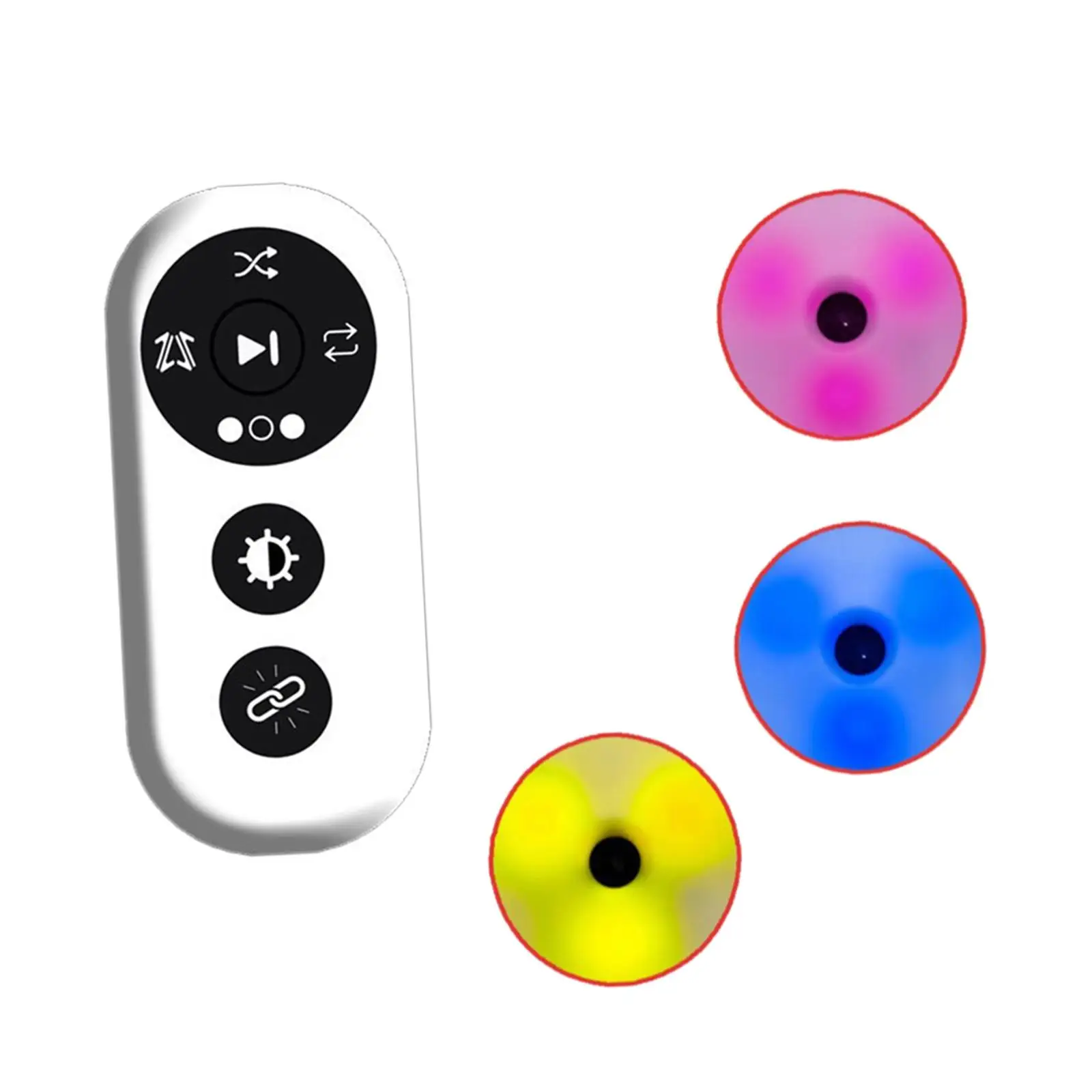 3Pcs Reaction Training Lights Agility Training for Basketball Fencing Soccer 3Pcs Reaction Training Lights Agility Training for Basketball Fencing Soccer