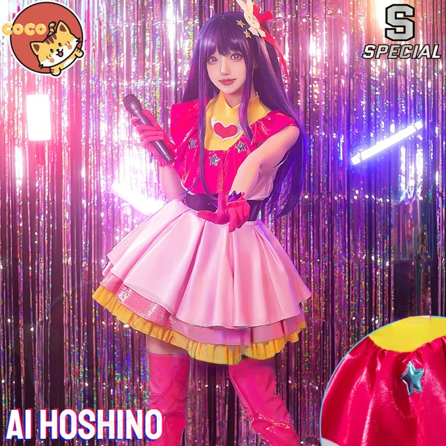 OSHI NO KO Anime Ai Hoshino Idol Outfit Cosplay Costume