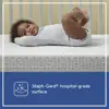 Sealy 2-Stage Dual Firm Antibacterial Foam Baby Crib Mattress & Toddler Bed Mattress, Hypoallergenic Waterproof Memory Foam Crib 5
