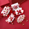 Kids New Year Headwear Chinese Style Hafu Plush Bow Kids Hair Clips Red Tassel Princess Girl Sided Clips Accessory New Year Gift 1