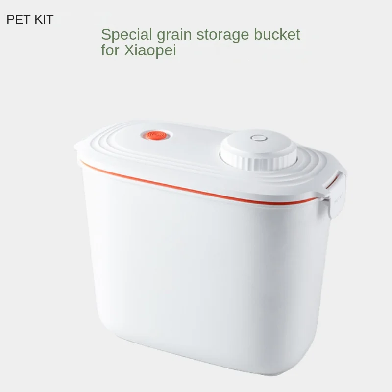 

Food Storage Box Dog Cat Feeder Bucket Pet Intelligent Vacuum Storage Box Sealed Moisture-proof Snack Bucket Storage Boxes