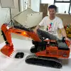 Ripper of 385CF RC Giant Excavator 1/8 Metal Heavy Duty Remte Control Digger Machine Model Light System 2 Rotating Gearboxes 2