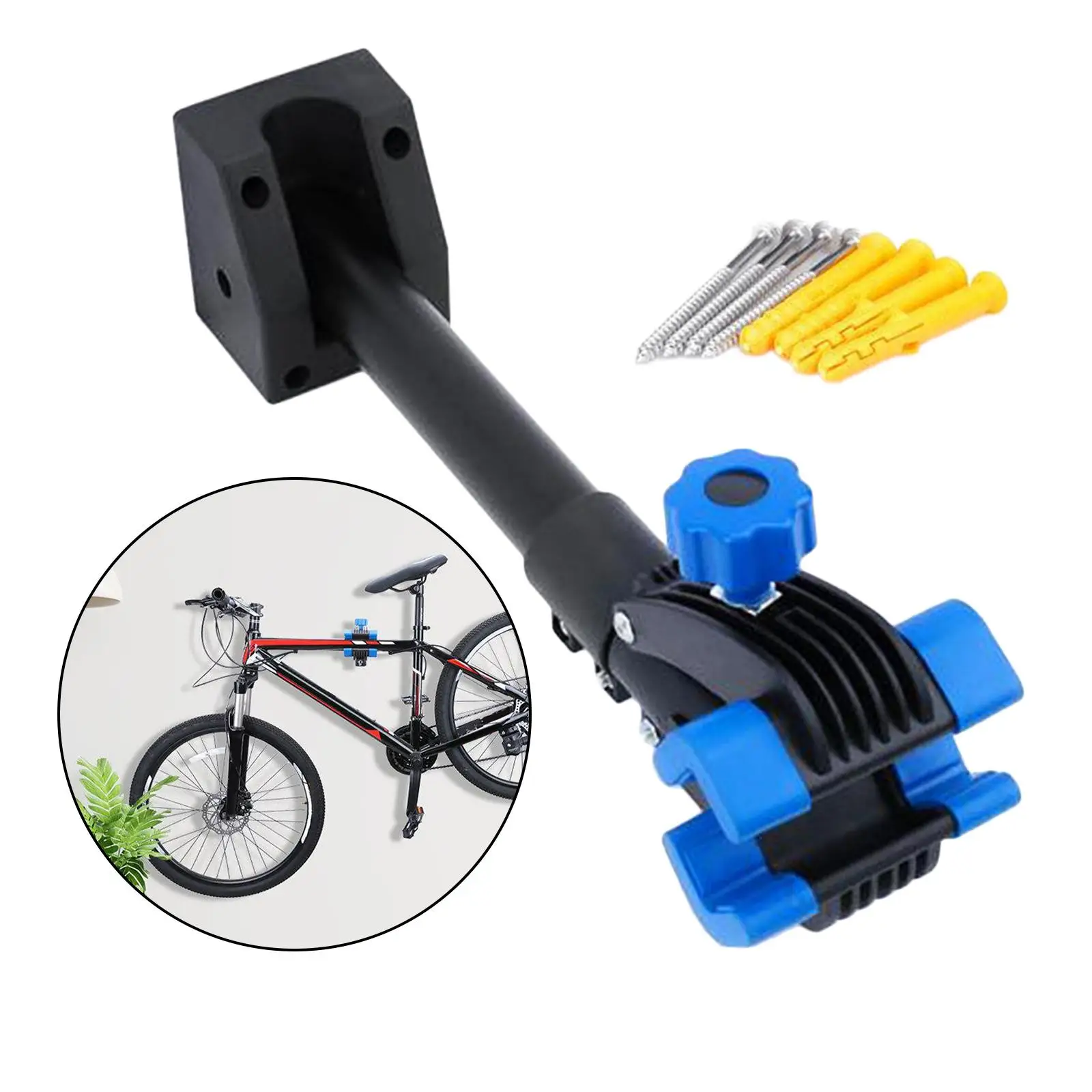 Deluxe Bike Wall-Mount Repair Stand Clamp Home Garage Wall Mounted