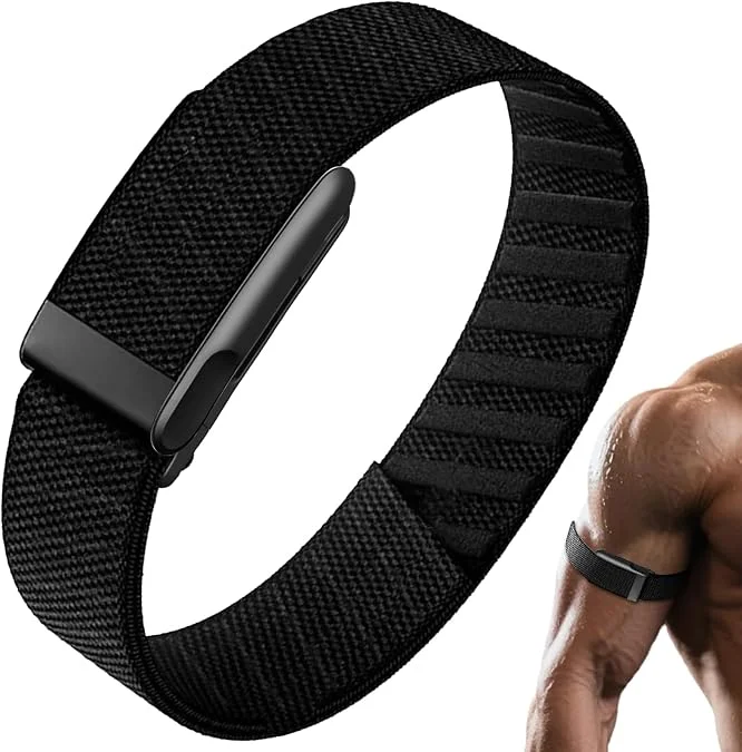 Nylon Bicep and Ankle Fitness Sport Strap for Health and Activity Tracking