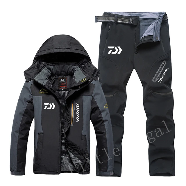 Fishing Suit Clothing Winter Men Outdoor Thick Warm Thermal