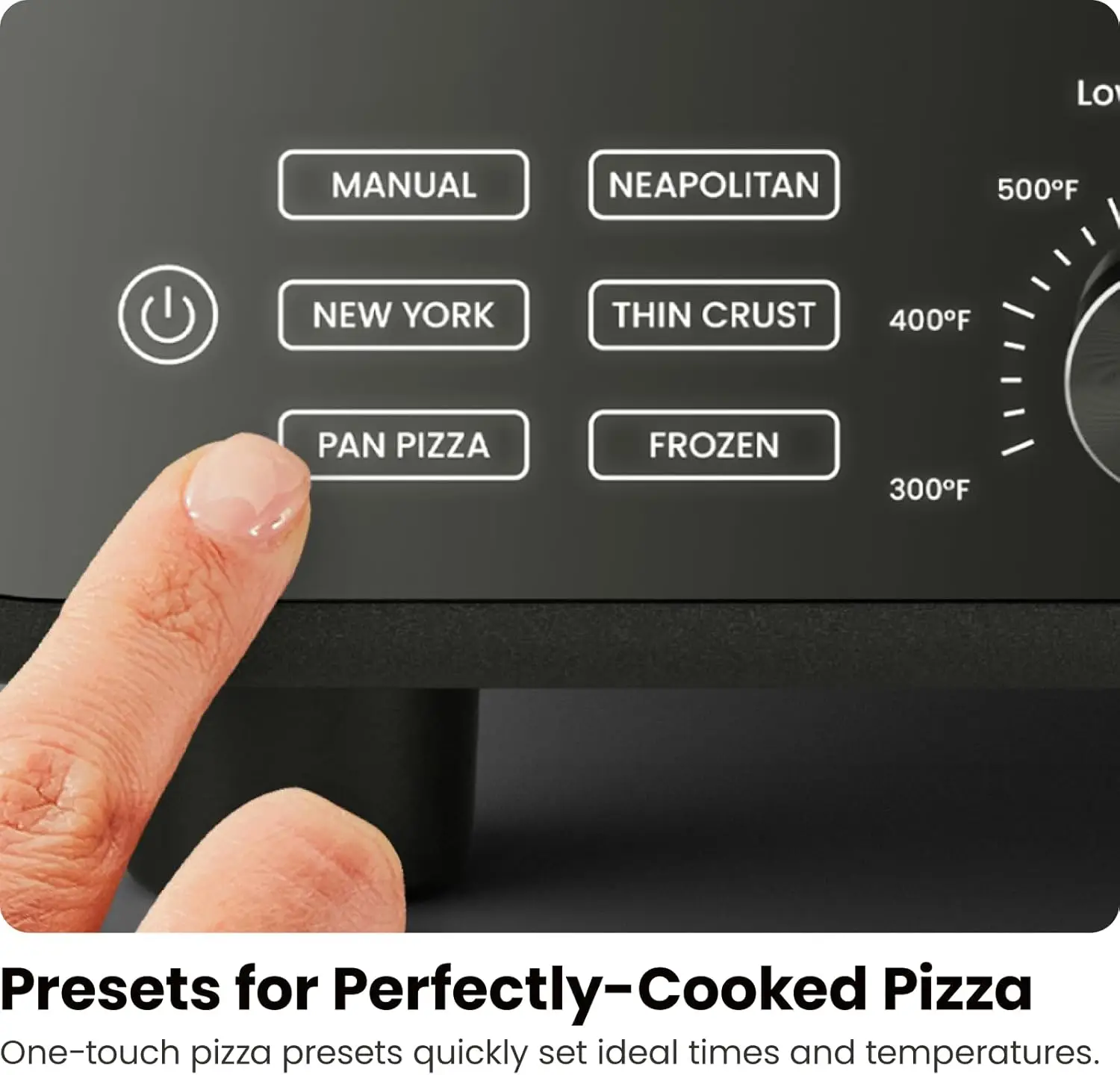 Indoor Pizza Oven - Makes 12 Inch Pizzas in Minutes, Heats up to 800°F - Countertop Electric Pizza Maker with 5 Touchscreen Pres 3