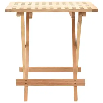 Compact Foldable Side Table - 50x50x49 cm 4