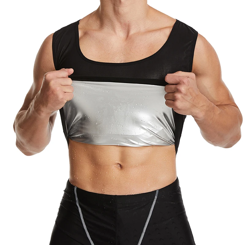 Waist Trainer Body Shaper CXZD Men Shapewear Sauna Sweat Vest Body Shaper Gym Fitness Tank Tops Tummy Control Undershirt Burst Sweat Waist Trainer Corset
