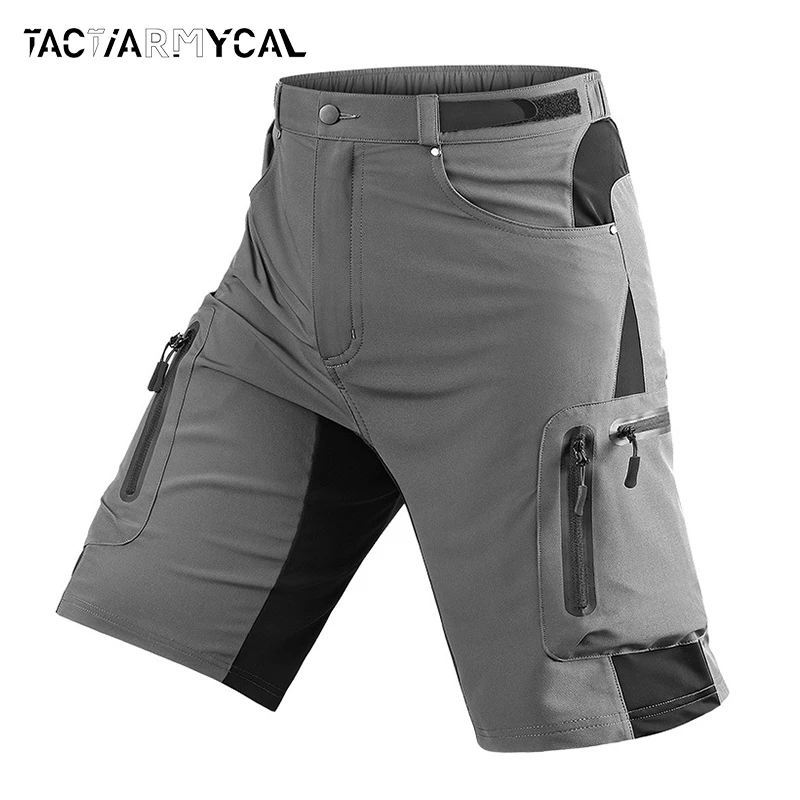 Summer Shorts Men Quick Drying Multi Pocket Cargo Shorts Waterproof ...