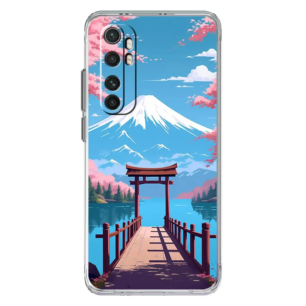 Japanese Mount Fuji Cherry Blossom Phone Case