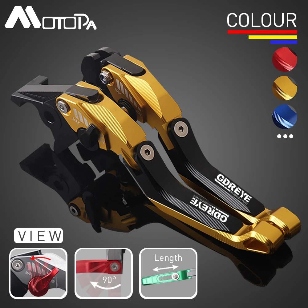 

Рычаг тормоза сцепления MOTOPA CNC 5D для Loncin VOGE 300 RALLY 300 300 RALLY RALLY300, Регулируемый рычаг тормоза сцепления с логотипом VOGE