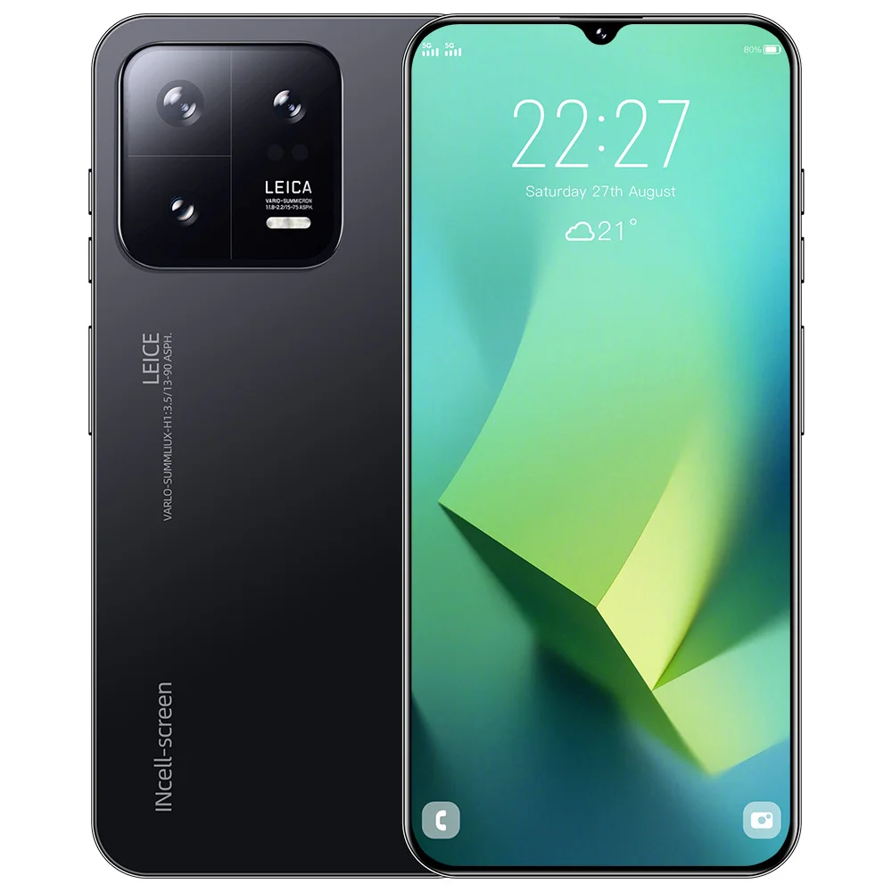 M13 Pro SmartPhone 7.0HD Screen 16G+1T 6800Mah Android13 Celulare Dual Sim Face Unlocked 5G Original Mobile Phone MI Global