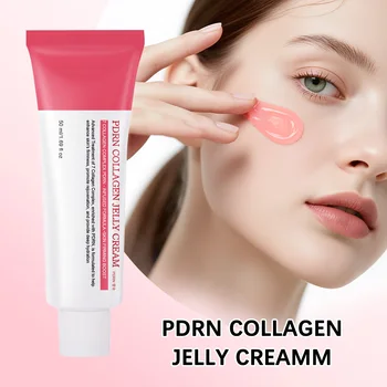 PDRN Collagen Jelly Cream Facial for Elasticity Hydrating 7 Collagen Complex Rejuvenation Moisturize Skin Repair Regeneration