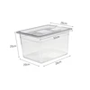 6L 11L Sous Vide Container Water Tank with Lid for Circulator Sous Vide Cooking Immersion Slow Cooker Cooking Tool 3
