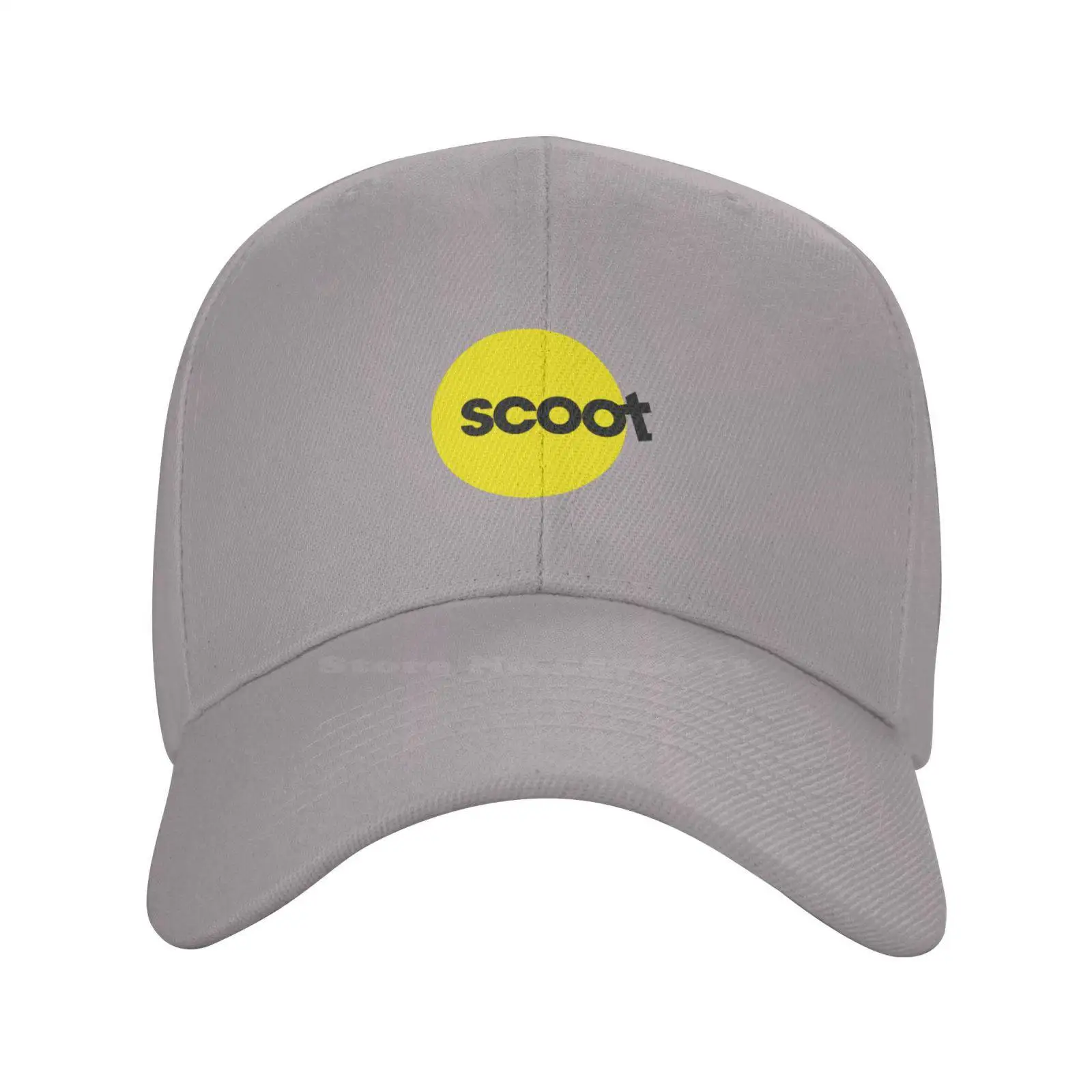 

Scoot Logo Printed Graphic Brand Logo High-quality Denim cap Knitted hat Baseball cap